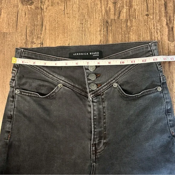Veronica Beard Beverly Skinny Flare Jeans - Picture 9 of 12